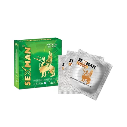 Bao Cao Su Sexman Siêu Mỏng Nhỏ